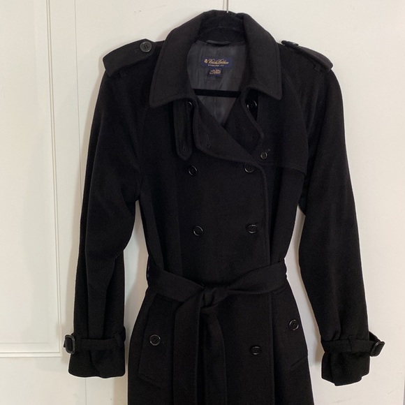 Brooks Brothers Jackets & Blazers - Brooks Brothers Vintage Wool and Cashmere Wrap Coat